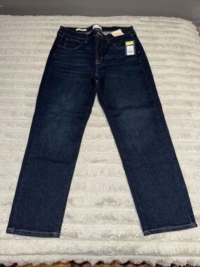 Universal Thread Dark Indigo Mid Rise 80’s Slim Jeans